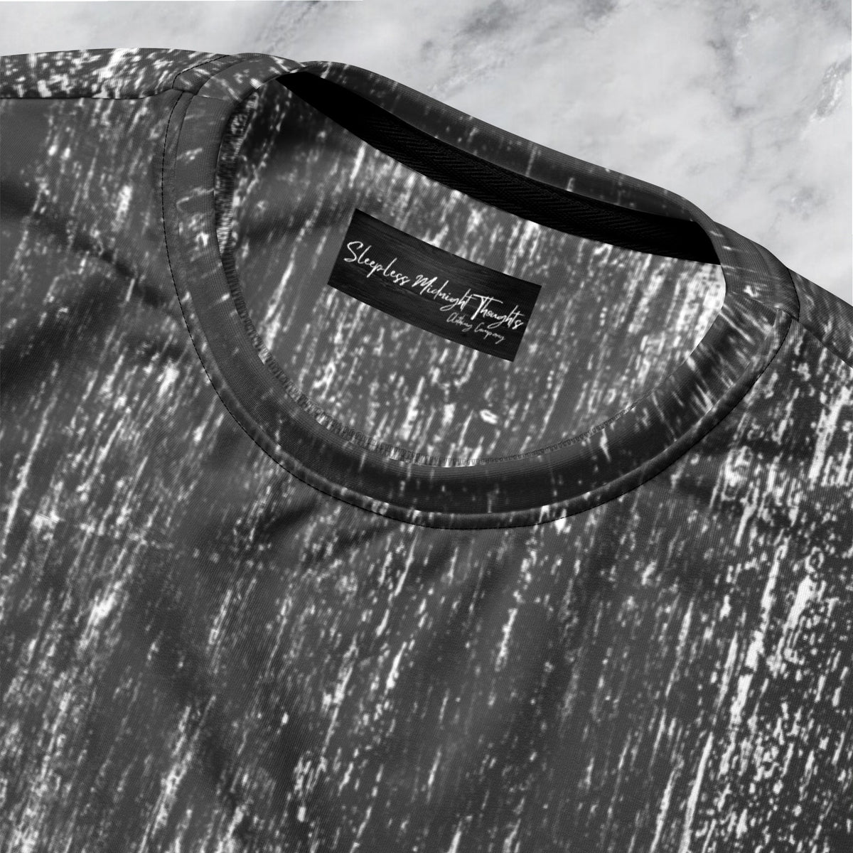 Scratched Grey Sweatshirt