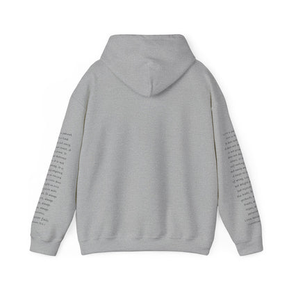 Love Like Jesus Hoodie — Christian Faith Pullover with Scripture Sleeve Text