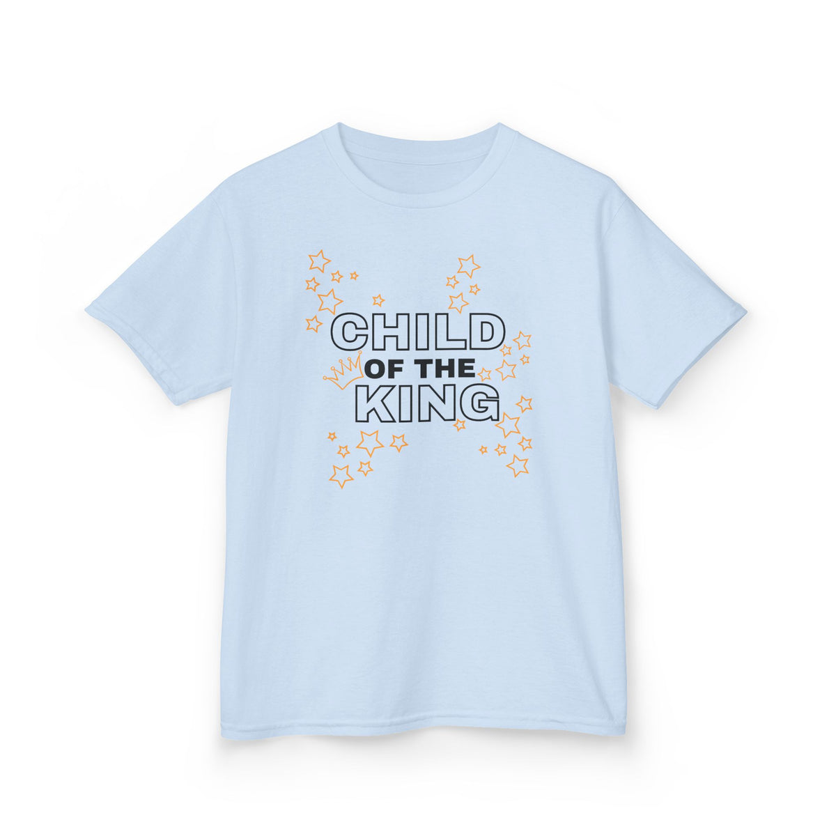 Child of the King Kids T-Shirt — Faith-Based Christian Tee with Star Accent