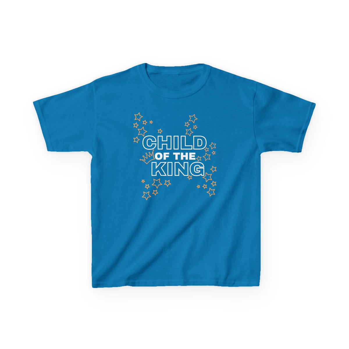 Child of the King Kids T-Shirt — Faith-Based Christian Tee with Star Accent
