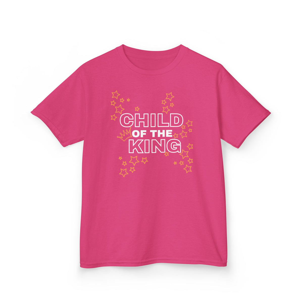 Child of the King Kids T-Shirt — Faith-Based Christian Tee with Star Accent