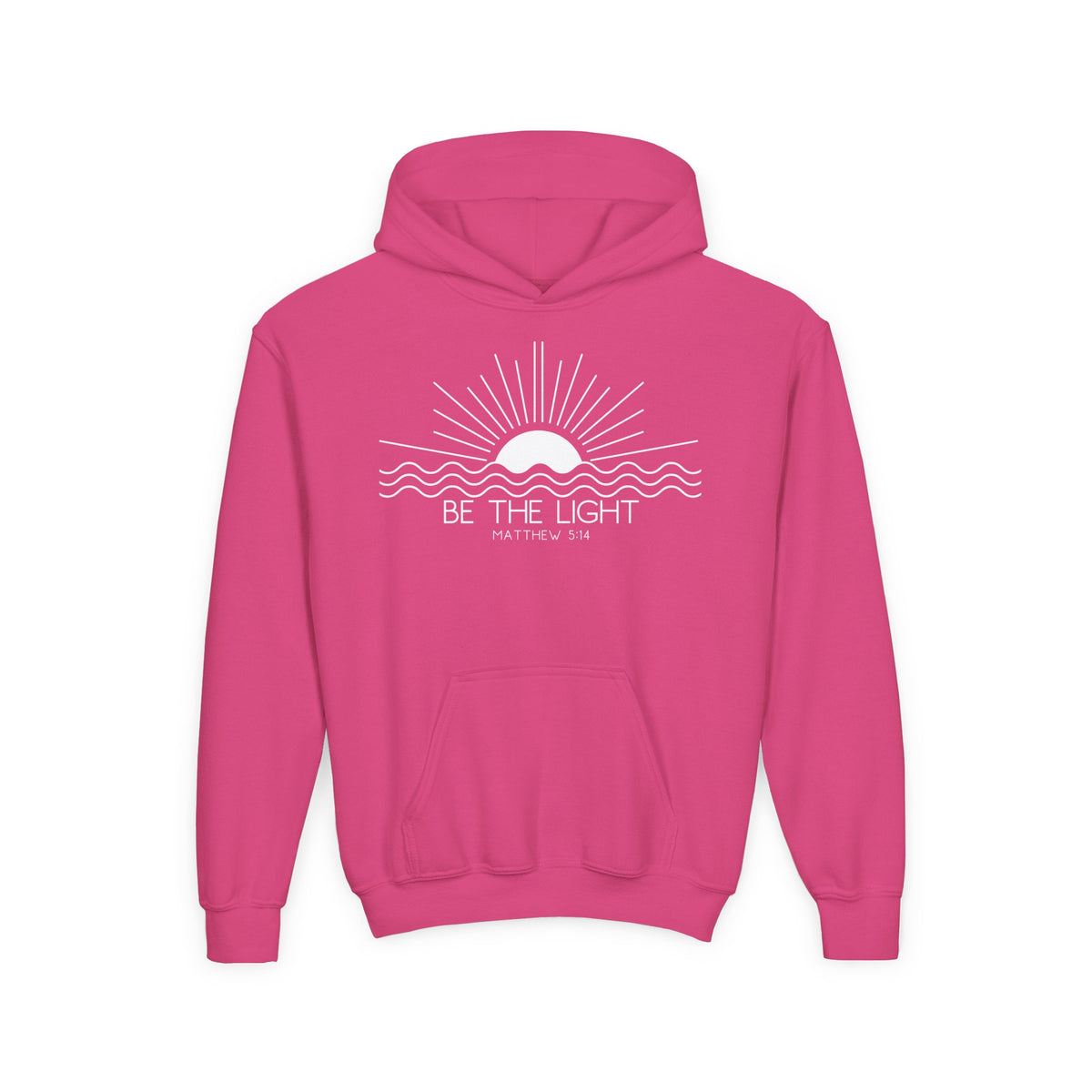 Be The Light Sunrise Youth Hoodie