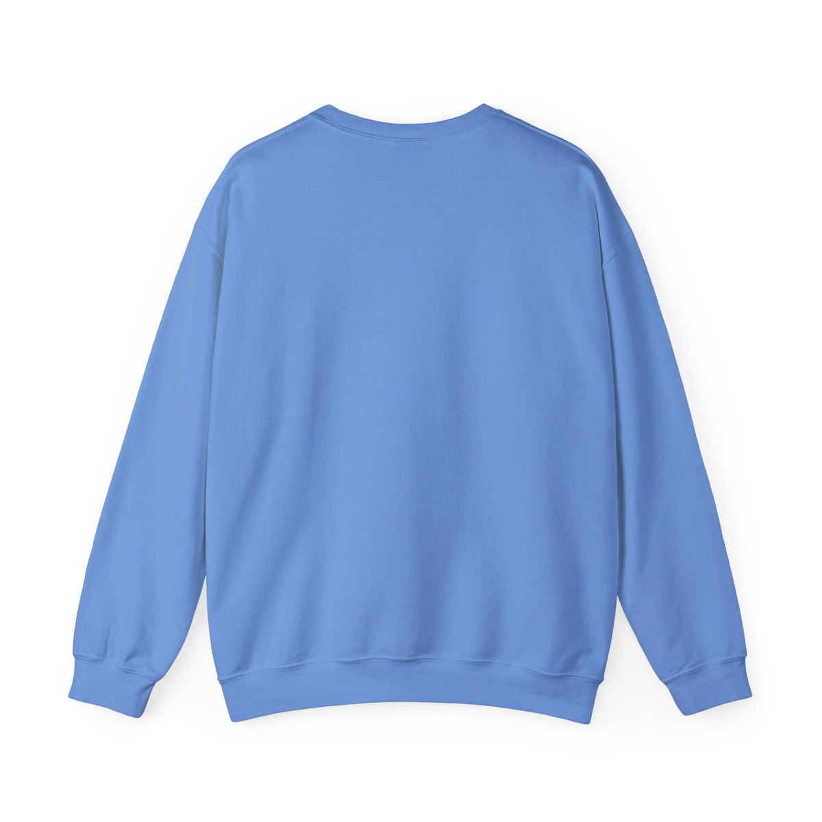 Crewneck Sweatshirt — Minimal "Be The Light" Sunrise Graphic