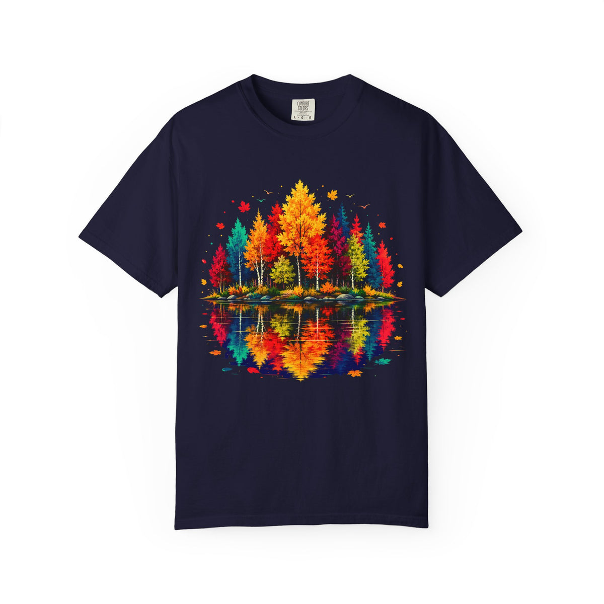 Autumn Lake Reflection T-Shirt