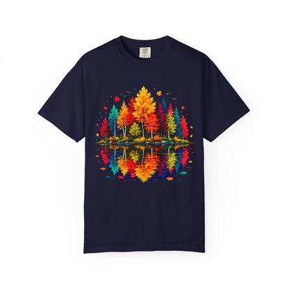 Autumn Lake Reflection T-Shirt