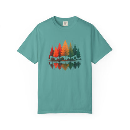 Autumn Forest Reflection T-Shirt