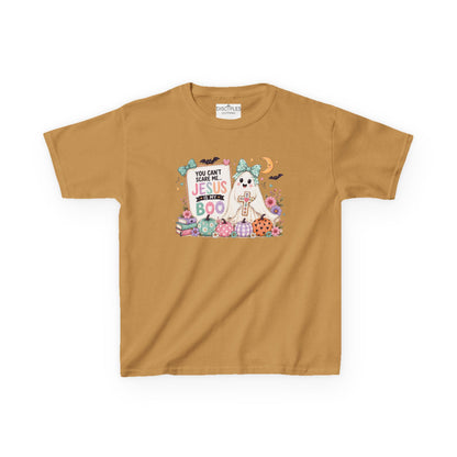 Ghost Halloween Shirt “You Can’t Scare Me, Jesus Is My Boo” Kids T-Shirt