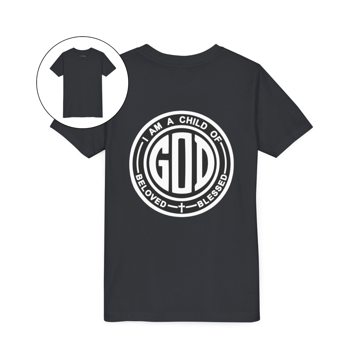 I Am a Child of God Christian Youth Shirt