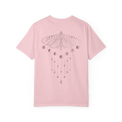 Moth with Moon Phases T-shirt