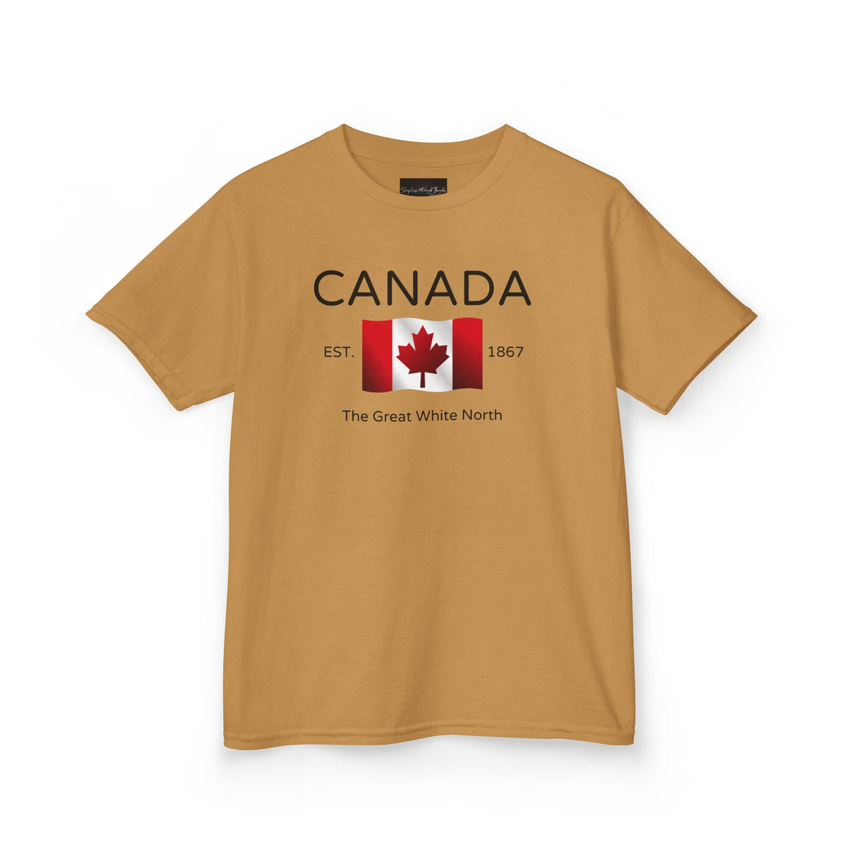 Canada The Great White North Est 1867 Youth T-Shirt