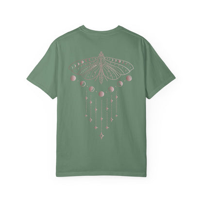 Moth with Moon Phases T-shirt