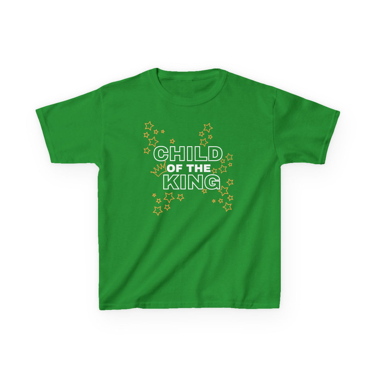 Child of the King Kids T-Shirt — Faith-Based Christian Tee with Star Accent