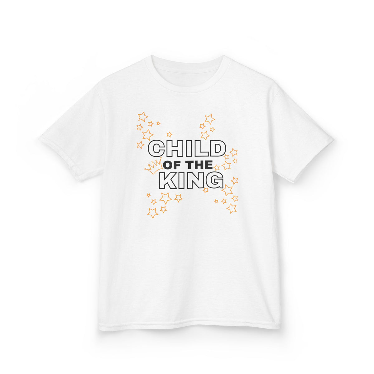 Child of the King Kids T-Shirt — Faith-Based Christian Tee with Star Accent