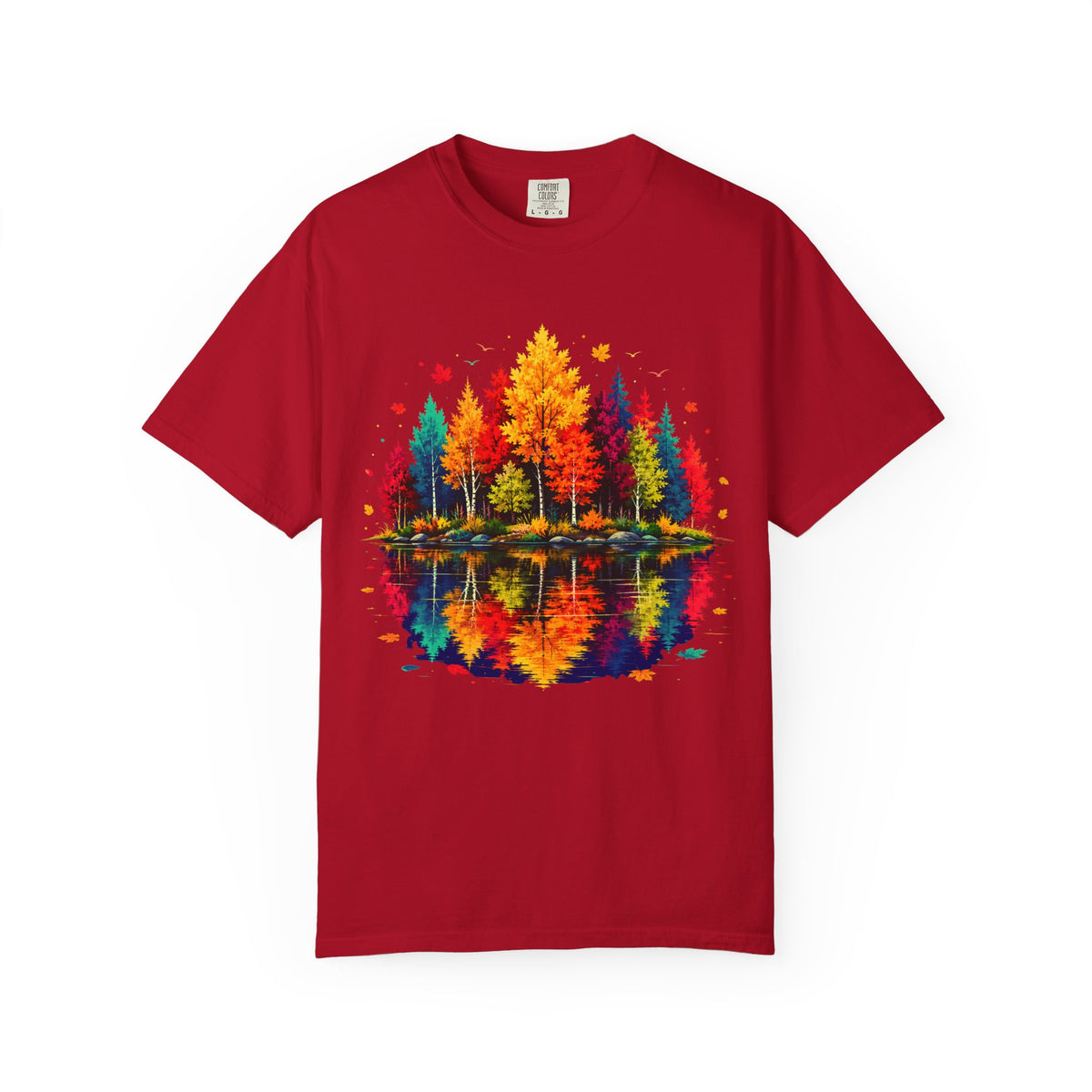 Autumn Lake Reflection T-Shirt