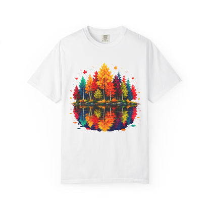 Autumn Lake Reflection T-Shirt