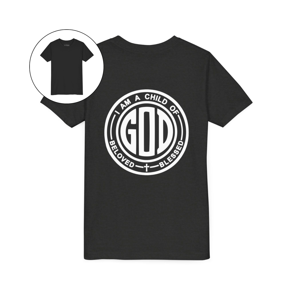 I Am a Child of God Christian Youth Shirt