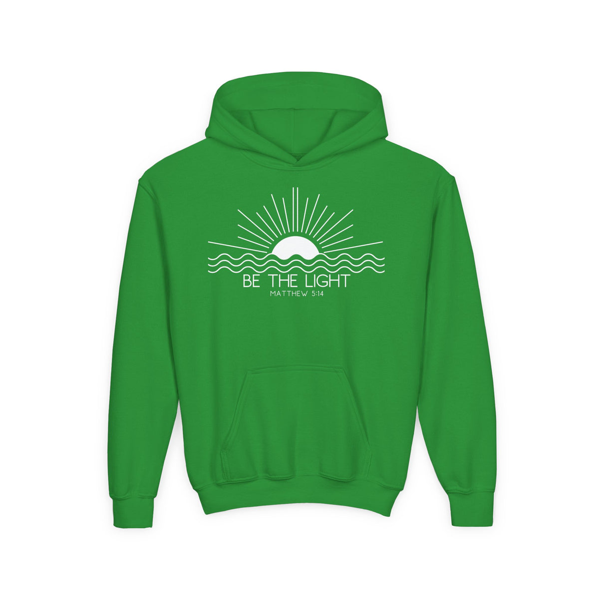 Be The Light Sunrise Youth Hoodie