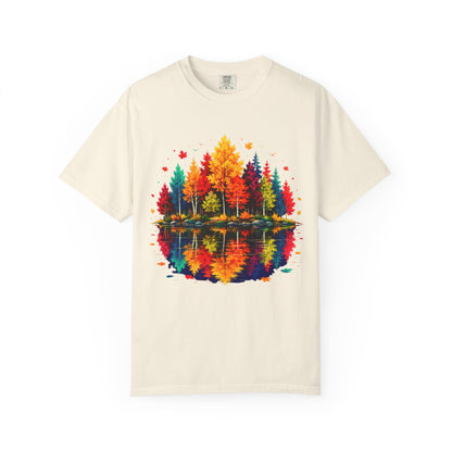 Autumn Lake Reflection T-Shirt