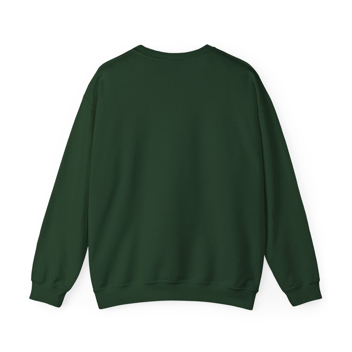 Crewneck Sweatshirt — Minimal "Be The Light" Sunrise Graphic