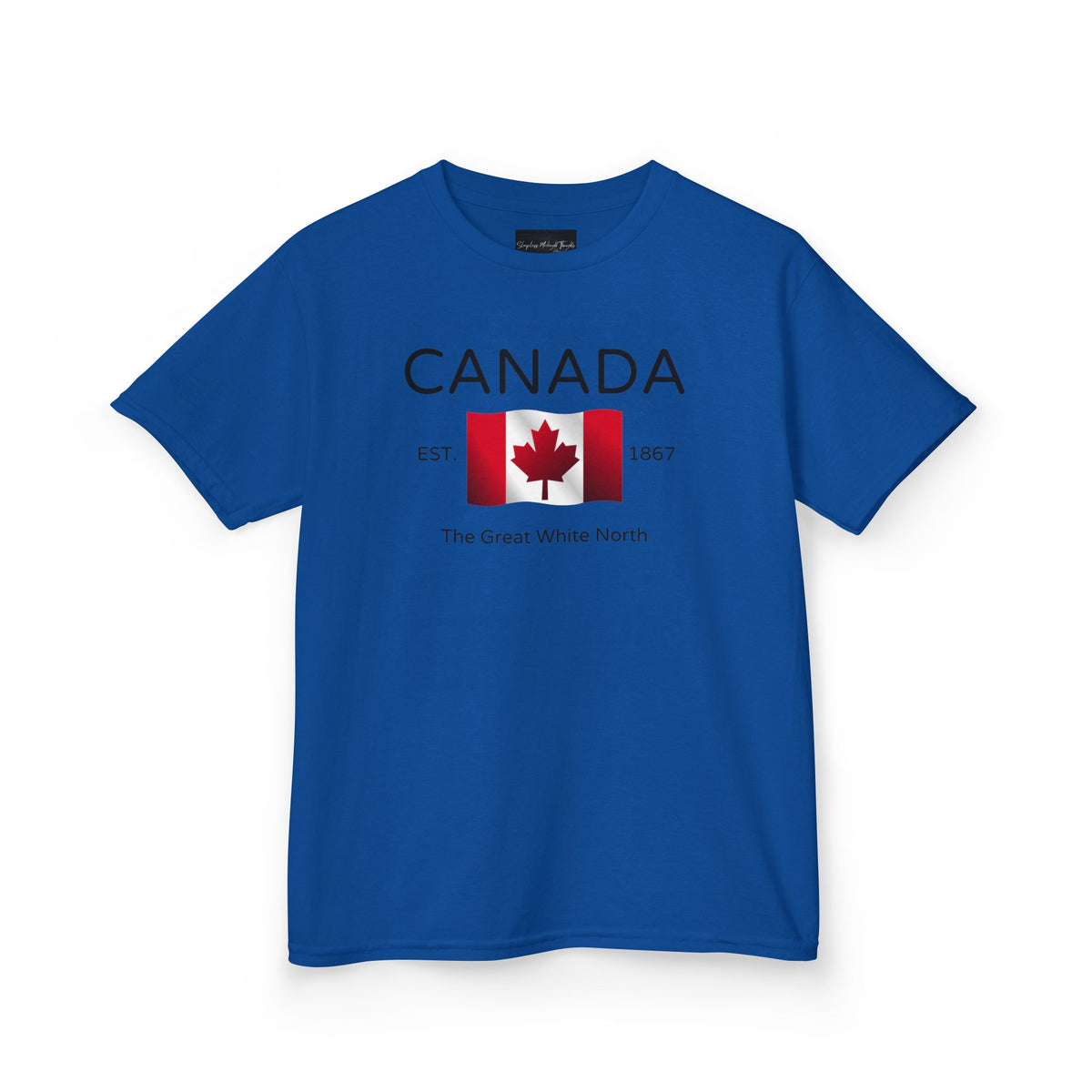 Canada The Great White North Est 1867 Youth T-Shirt