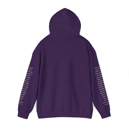 Love Like Jesus Hoodie — Christian Faith Pullover with Scripture Sleeve Text