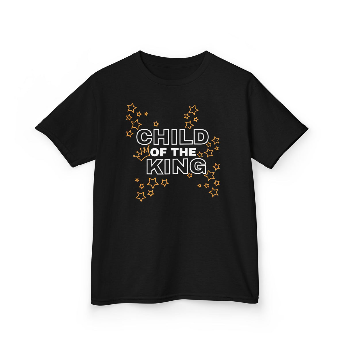 Child of the King Kids T-Shirt — Faith-Based Christian Tee with Star Accent