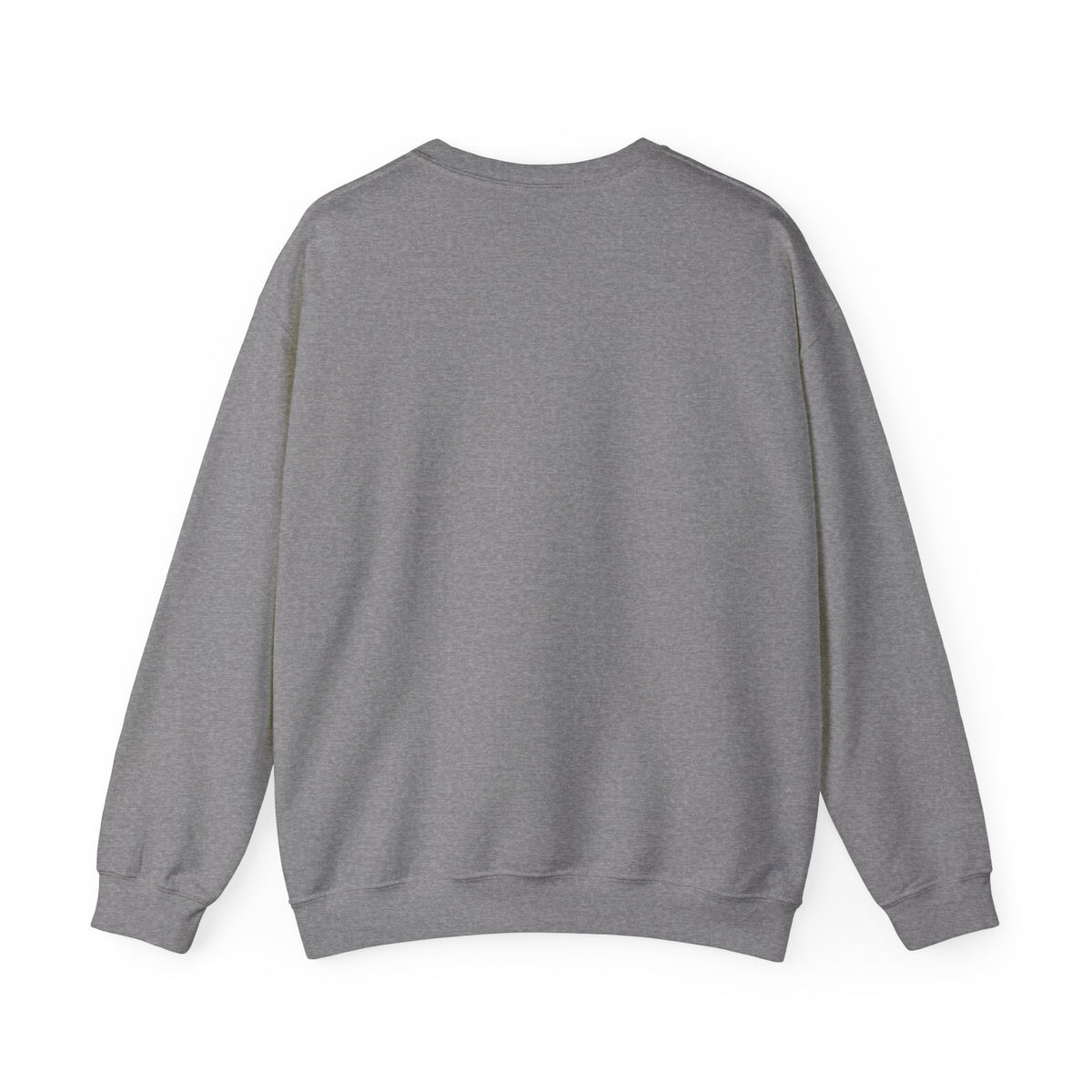 Crewneck Sweatshirt — Minimal "Be The Light" Sunrise Graphic