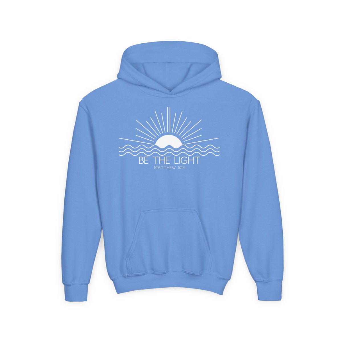 Be The Light Sunrise Youth Hoodie