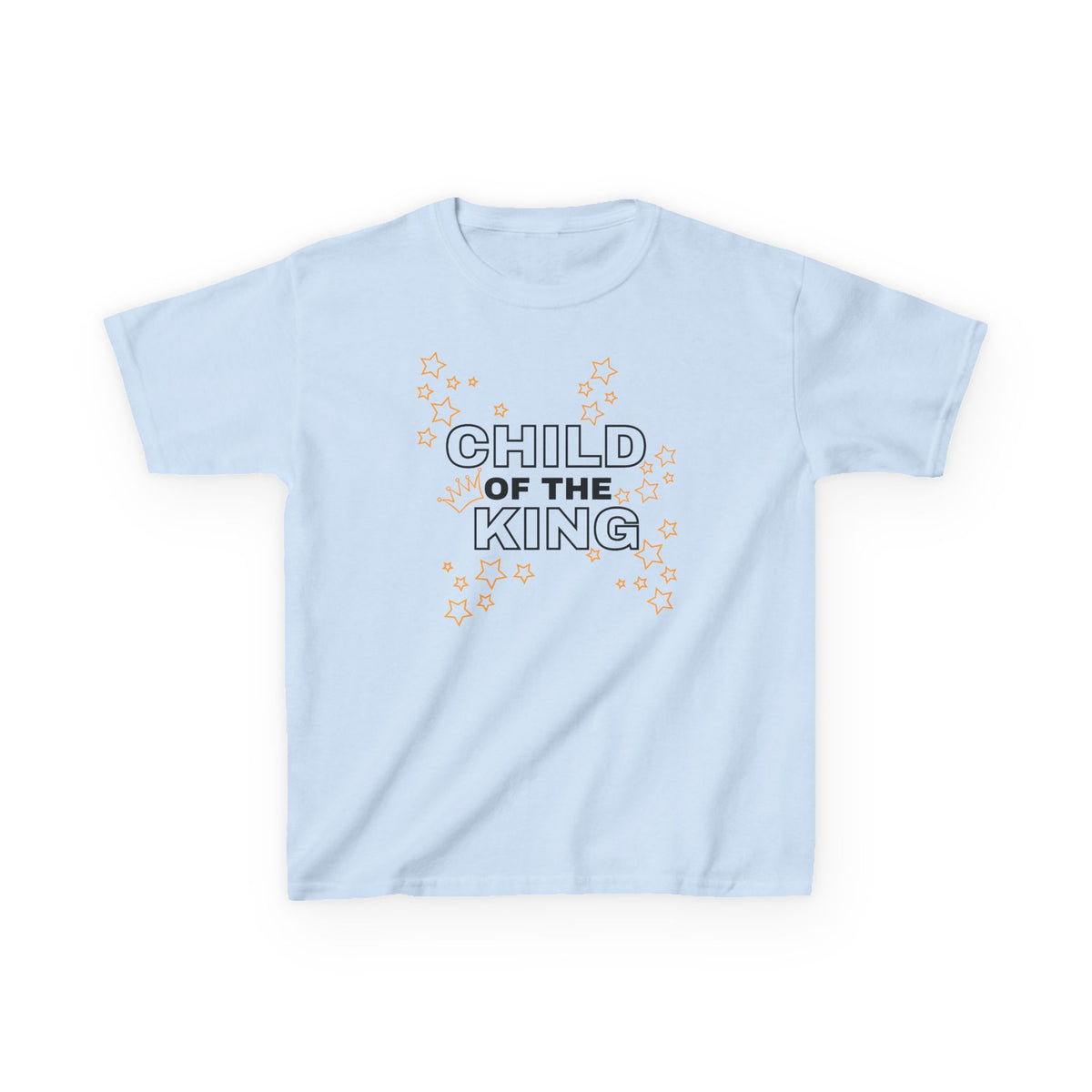 Child of the King Kids T-Shirt — Faith-Based Christian Tee with Star Accent