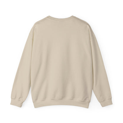 Crewneck Sweatshirt — Minimal "Be The Light" Sunrise Graphic