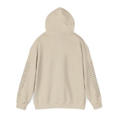 Love Like Jesus Hoodie — Christian Faith Pullover with Scripture Sleeve Text