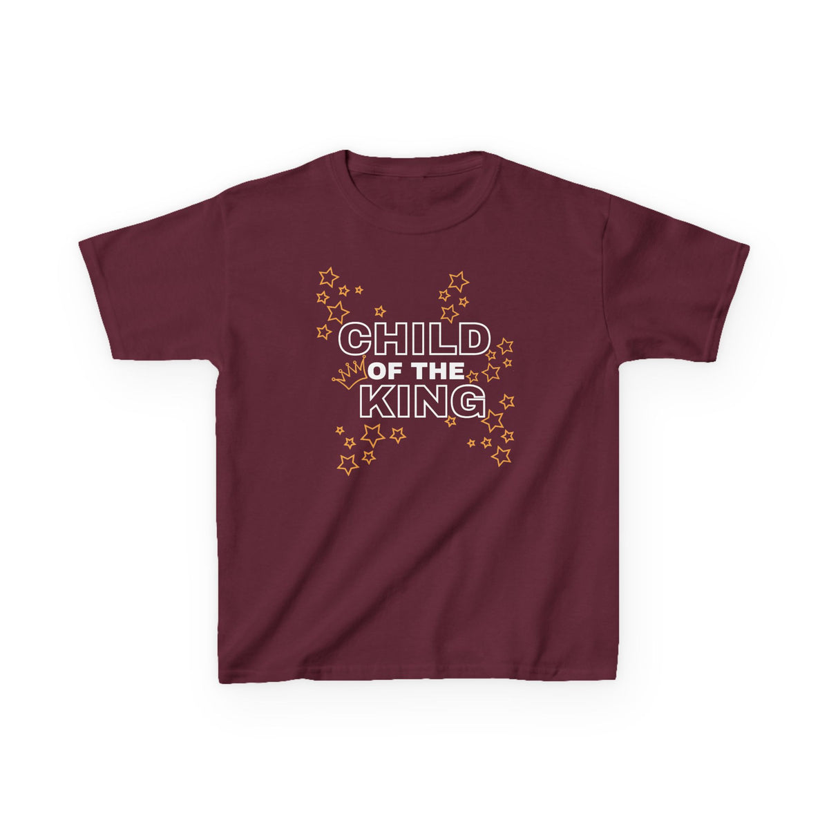 Child of the King Kids T-Shirt — Faith-Based Christian Tee with Star Accent