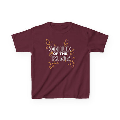 Child of the King Kids T-Shirt — Faith-Based Christian Tee with Star Accent