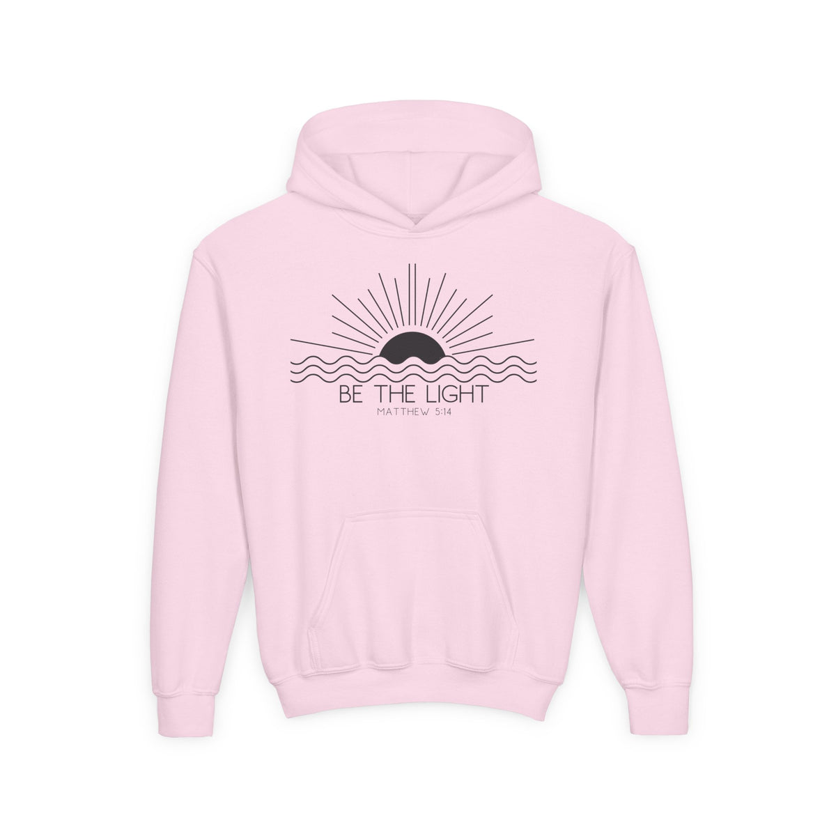 Be The Light Sunrise Youth Hoodie