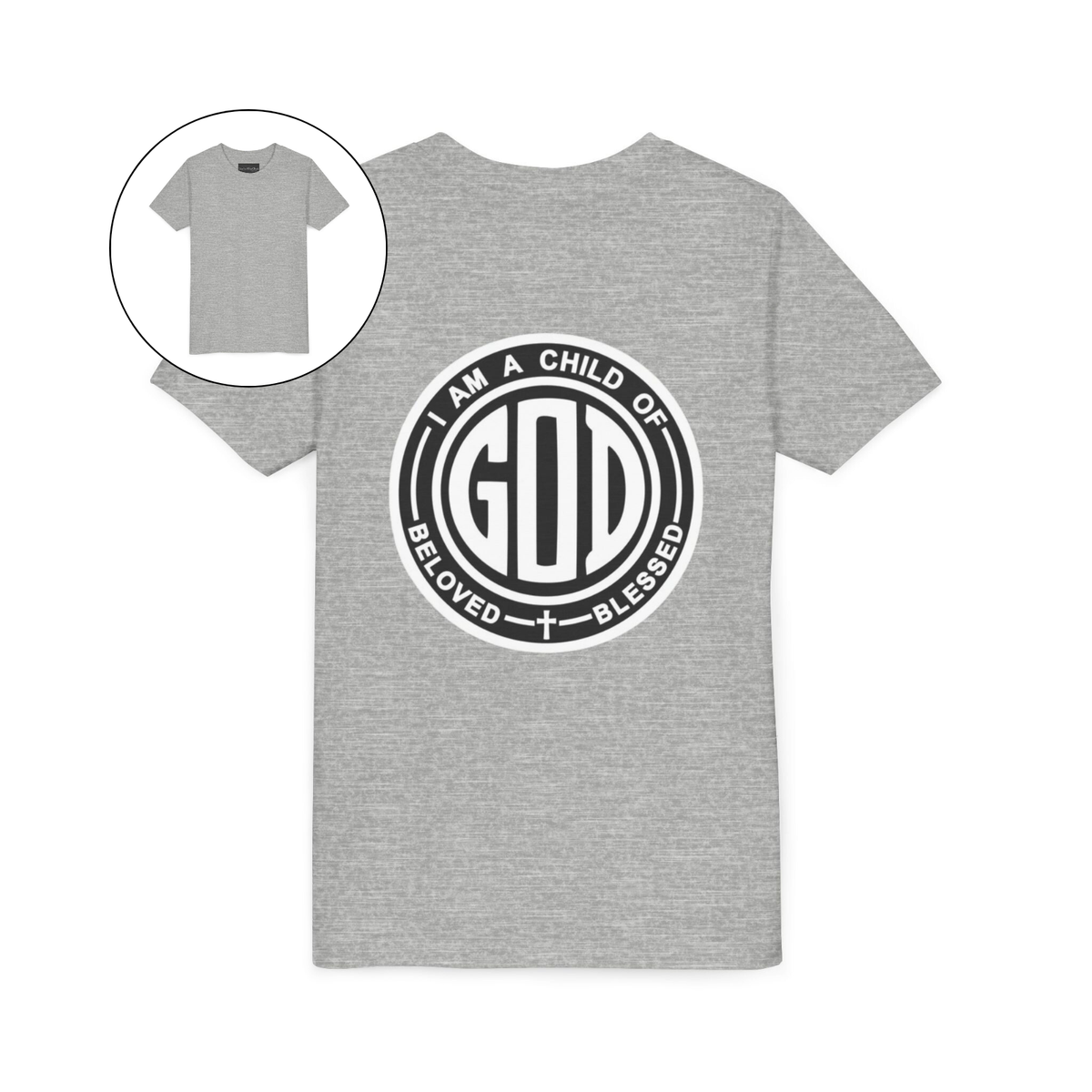 I Am a Child of God Christian Youth Shirt