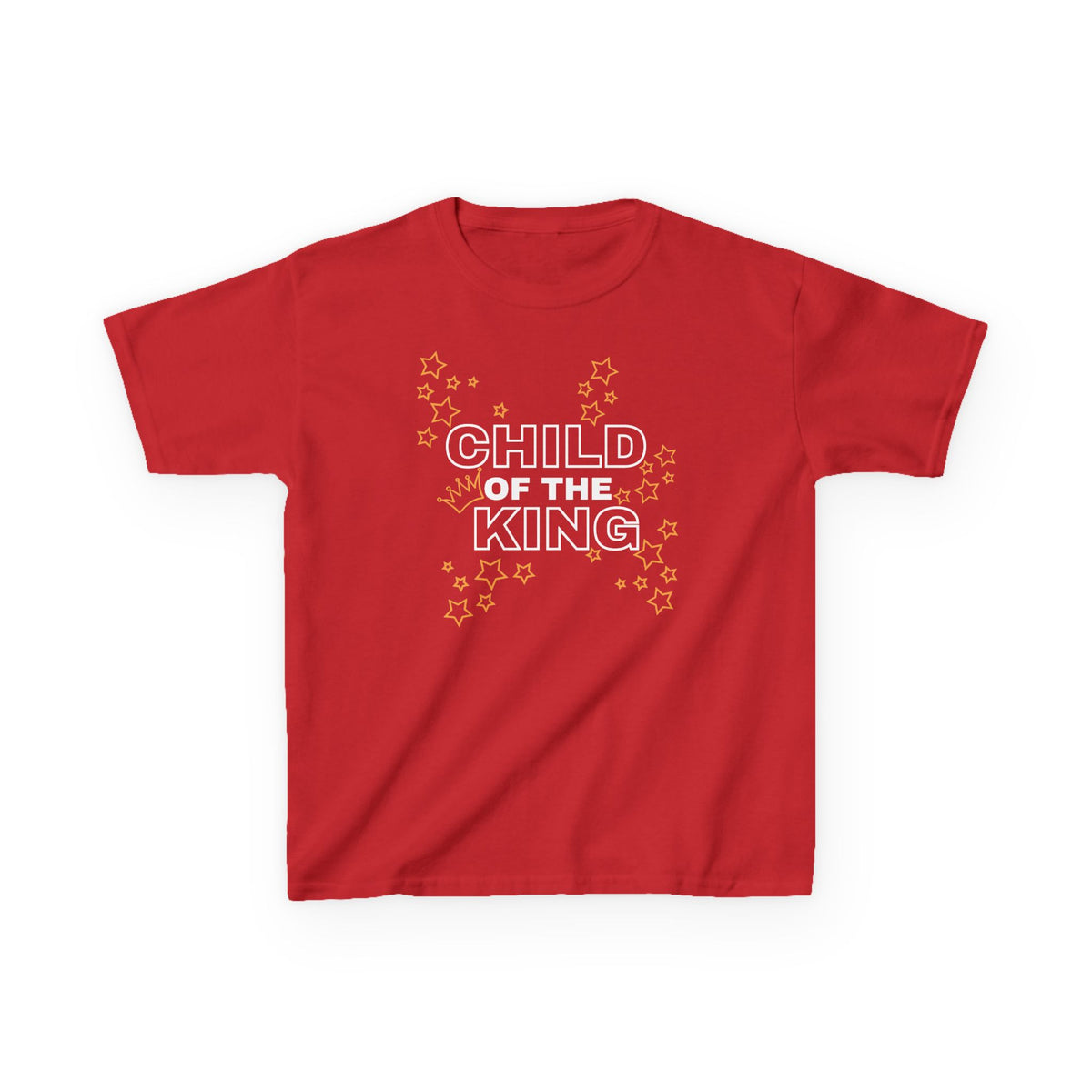 Child of the King Kids T-Shirt — Faith-Based Christian Tee with Star Accent