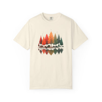 Autumn Forest Reflection T-Shirt