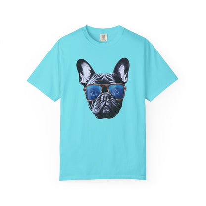 French Bulldog Wearing Sunglasses T-Shirt