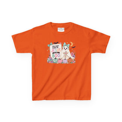 Ghost Halloween Shirt “You Can’t Scare Me, Jesus Is My Boo” Kids T-Shirt