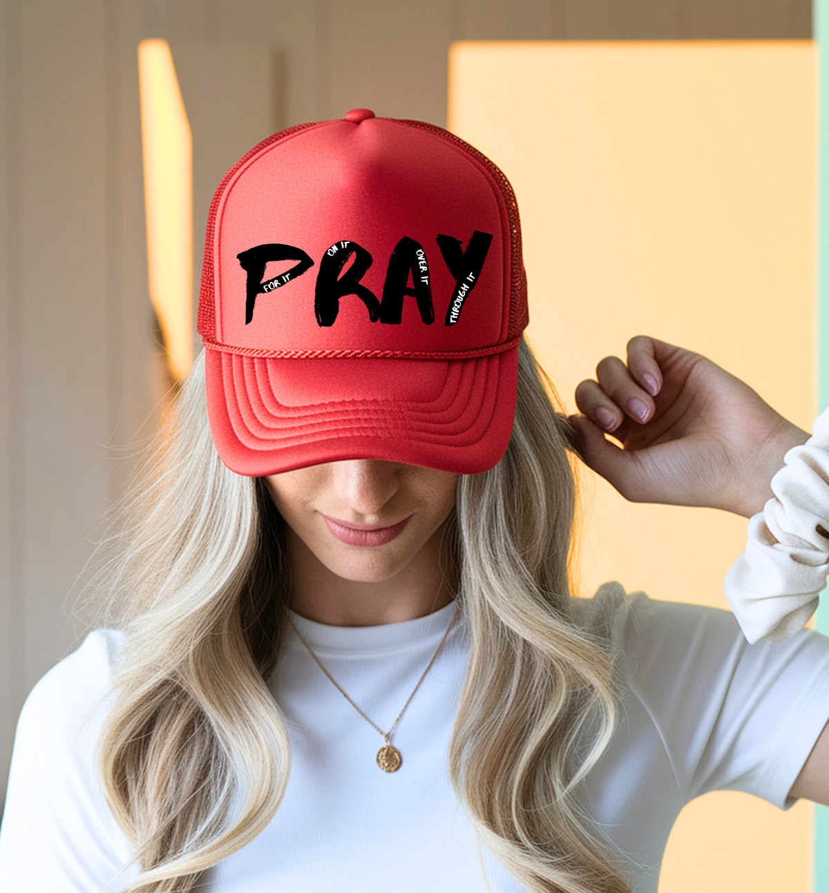 PRAY Foam Trucker Hat