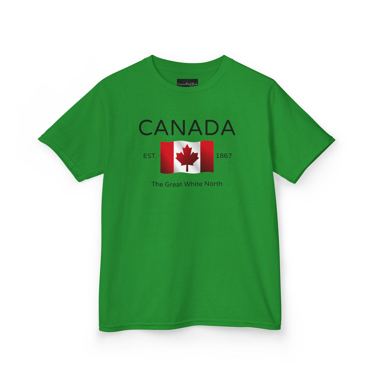 Canada The Great White North Est 1867 Youth T-Shirt