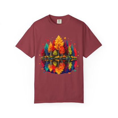 Autumn Lake Reflection T-Shirt
