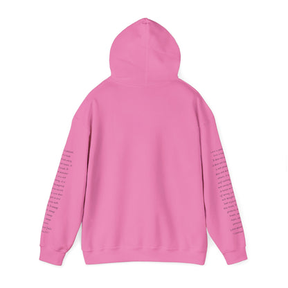 Love Like Jesus Hoodie — Christian Faith Pullover with Scripture Sleeve Text