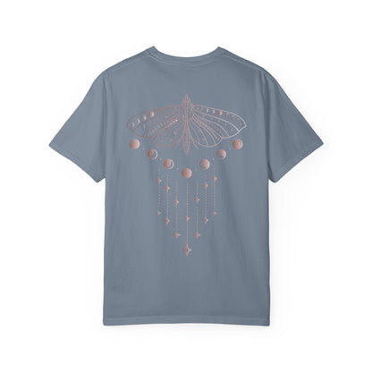 Moth with Moon Phases T-shirt