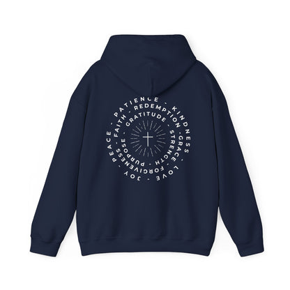 Words Of Faith Circle Hoodie