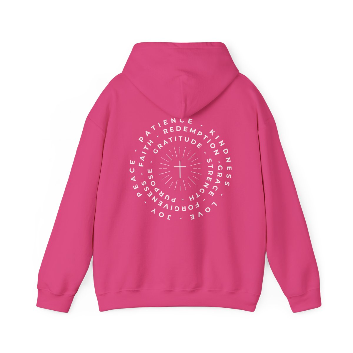 Words Of Faith Circle Hoodie