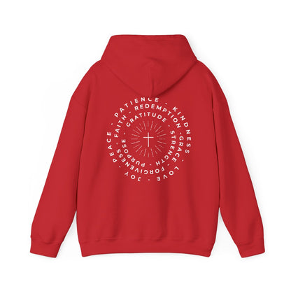 Words Of Faith Circle Hoodie