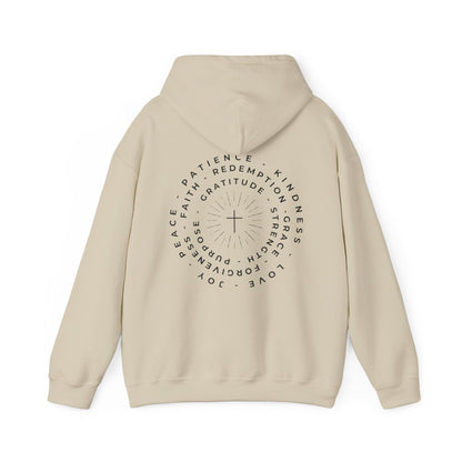 Words Of Faith Circle Hoodie