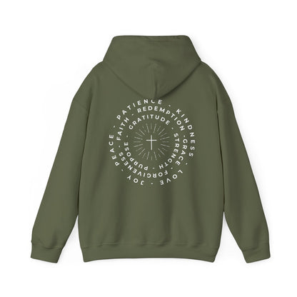 Words Of Faith Circle Hoodie