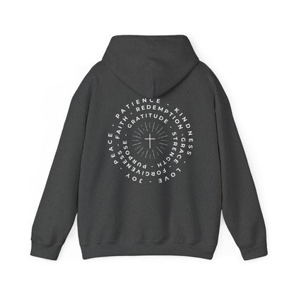 Words Of Faith Circle Hoodie